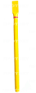 Столбик опознавательный. Желтого цвета обозначающие прохождение различных подземных кабелей